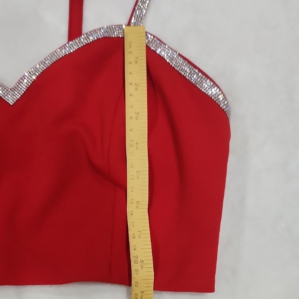 Sincerely Jules Vibrant Red Top - Picture 9 of 9